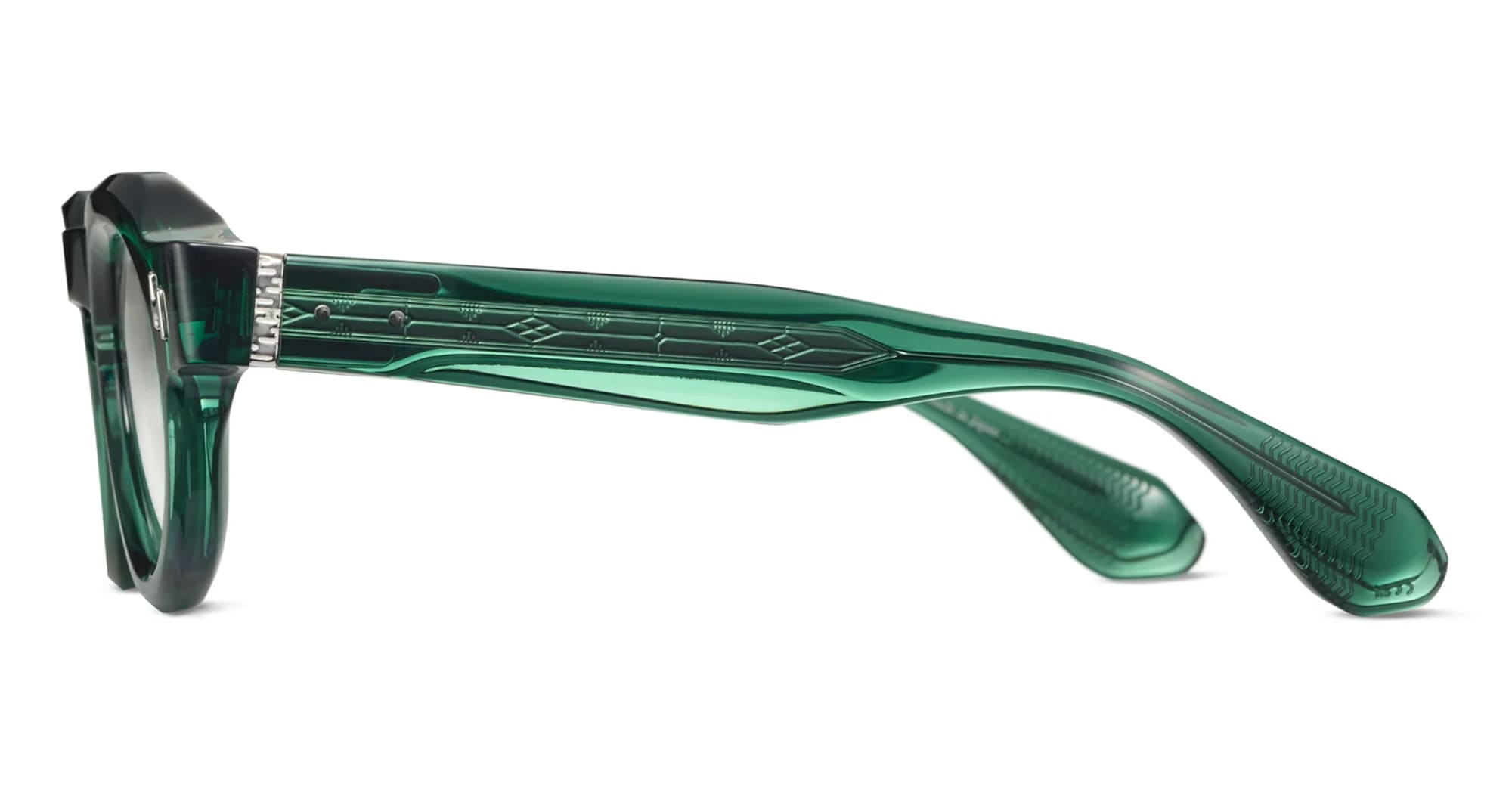 Ottica Mondello Roma - Tanabiku - DT-01G - SAKURA - GREEN - Acetate - shape Panto - green - EYEWEAR - EYEGLASSES - Unisex,Uomo,Donna,Women,Men - lens Clear - Made In Japan
