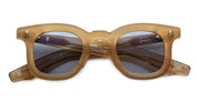 Ottica Mondello Roma - Jacques Marie Mage - JMMDU-14K - DEVAUX - SAFFRON - Acetate - shape Panto - yellow - EYEWEAR - SUNGLASSES - Unisex,Uomo,Donna,Women,Men - lens Grey - Made In Japan