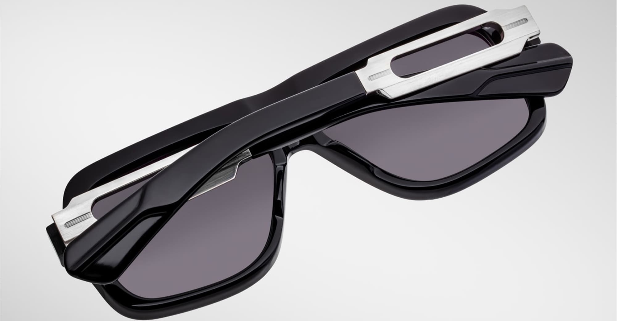 Ottica Mondello Roma - Jacques Marie Mage - JMMGG-88 - FUGUE - BLACK - Acetate, titanium - shape Navigator - Black - EYEWEAR - SUNGLASSES - Uomo,Men - lens jet black - Made In Japan