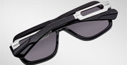 Ottica Mondello Roma - Jacques Marie Mage - JMMGG-88 - FUGUE - BLACK - Acetate, titanium - shape Navigator - Black - EYEWEAR - SUNGLASSES - Uomo,Men - lens jet black - Made In Japan
