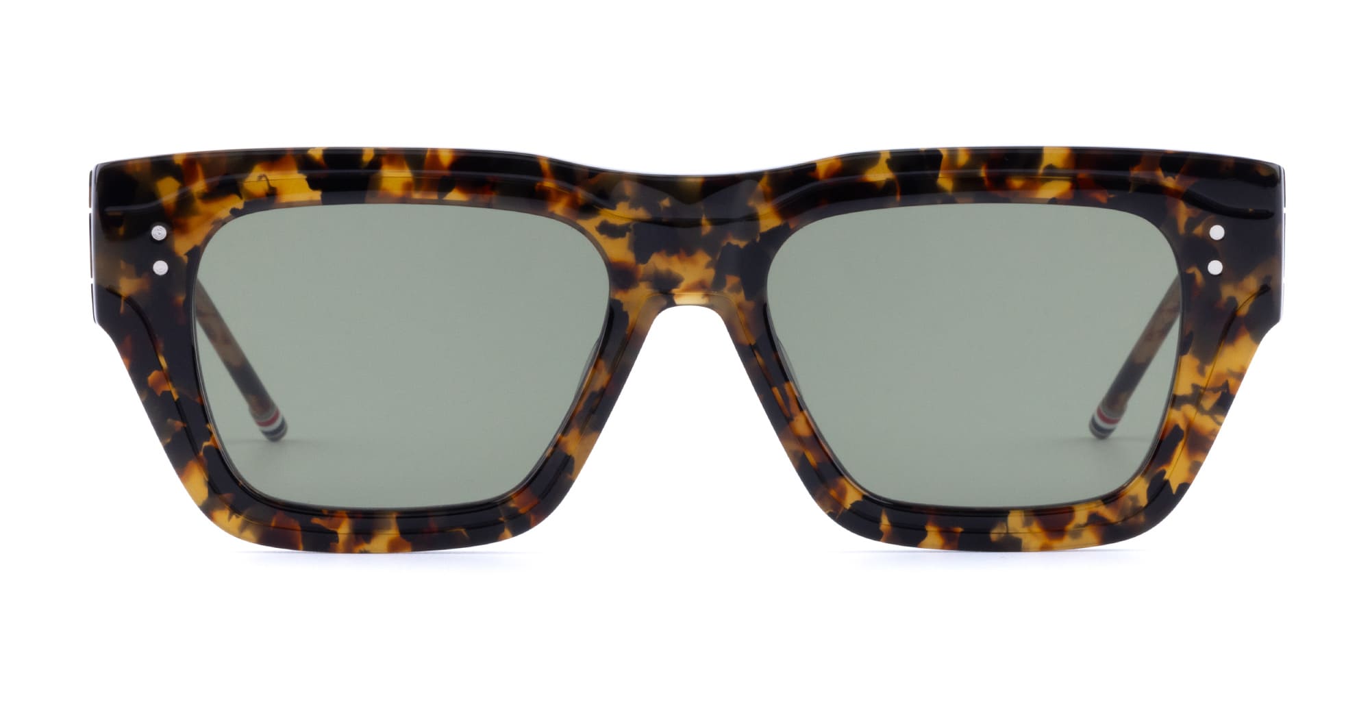 Ottica Mondello Roma - Thom Browne - UES947A-G0002-205-52 - RECTANGULAR / DARK BROWN - Acetate - shape  - dark brown - EYEWEAR - SUNGLASSES - Uomo,Men - lens  - Made In Japan