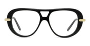Ottica Mondello Roma - Loewe - LW50112I51001 - SLIM BLACK PILOT EYEGLASSES - Acetate, metal - shape Pilot - Black - EYEWEAR - EYEGLASSES - Donna,Women - lens Clear - Made In Italy