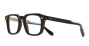 Ottica Mondello Roma - Cutler and Gross - CGOP-1416-49-01 - 1416 - BLACK ON CRYSTAL RX - Acetate - shape Squared - black, crystal - EYEWEAR - EYEGLASSES - Unisex,Uomo,Donna,Women,Men - lens Clear - Made In Italy