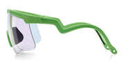 Ottica Mondello Roma - Alba Optics - 8050054518435 - DELTA - PISTACHIO / VZUM F-LENS FIRE - Tr90 - shape Mask - green - EYEWEAR - SUNGLASSES - Unisex,Uomo,Donna,Women,Men - lens red - Made In Italy