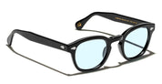 Ottica Mondello Roma - Moscot - OR-LMB2-S49240200-TF - LEMTOSH (49) - BLACK / CUSTOM BELAIR BLUE LENS - Acetate - shape  - Black - EYEWEAR - SUNGLASSES - Unisex,Uomo,Donna,Women,Men - lens  - Made In China