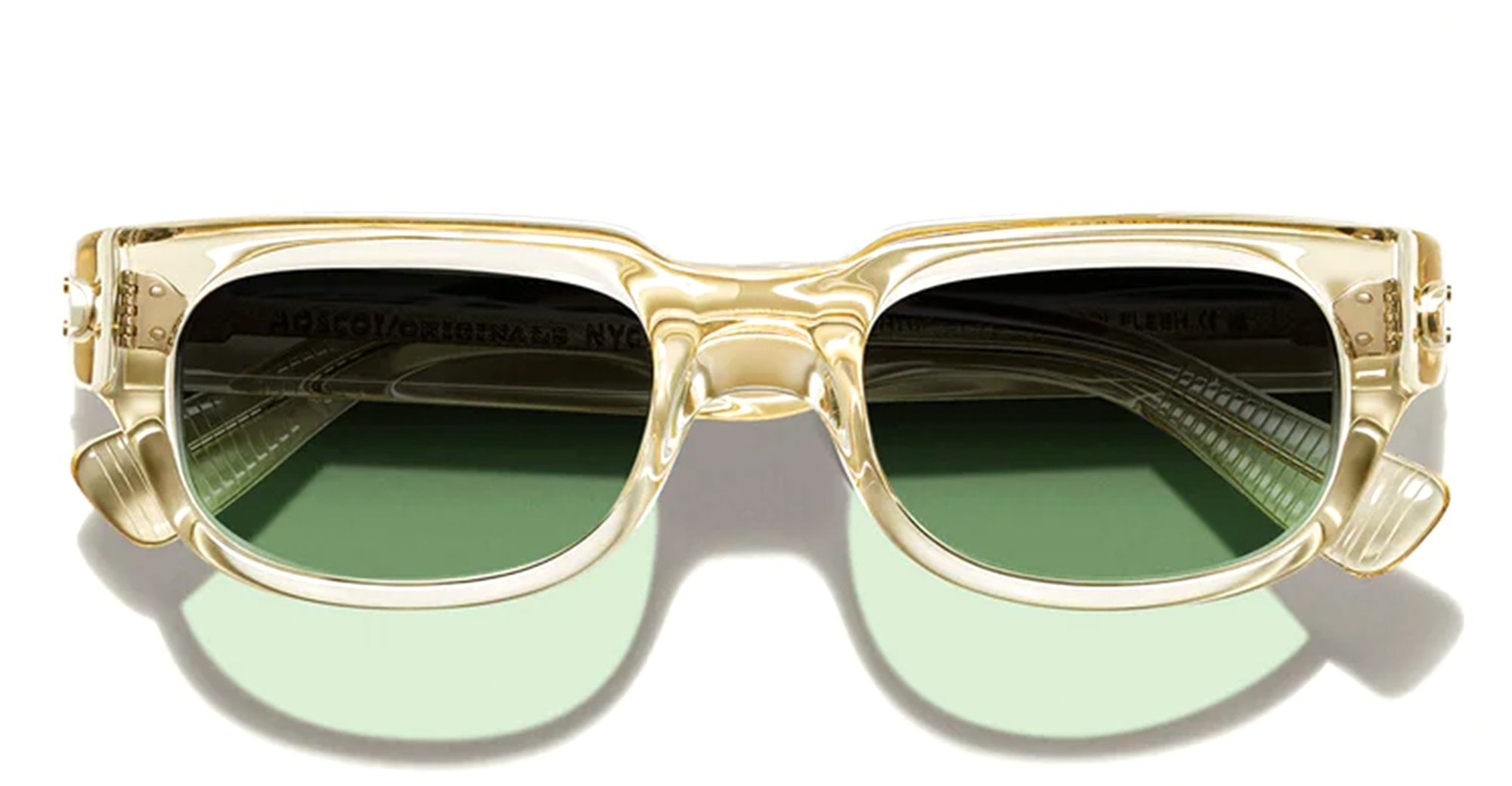  FOREST WOOD LENS - Acetate - shape  - transparent beige - EYEWEAR - SUNGLASSES - Unisex,Uomo,Donna,Women,Men - lens  - Made In China