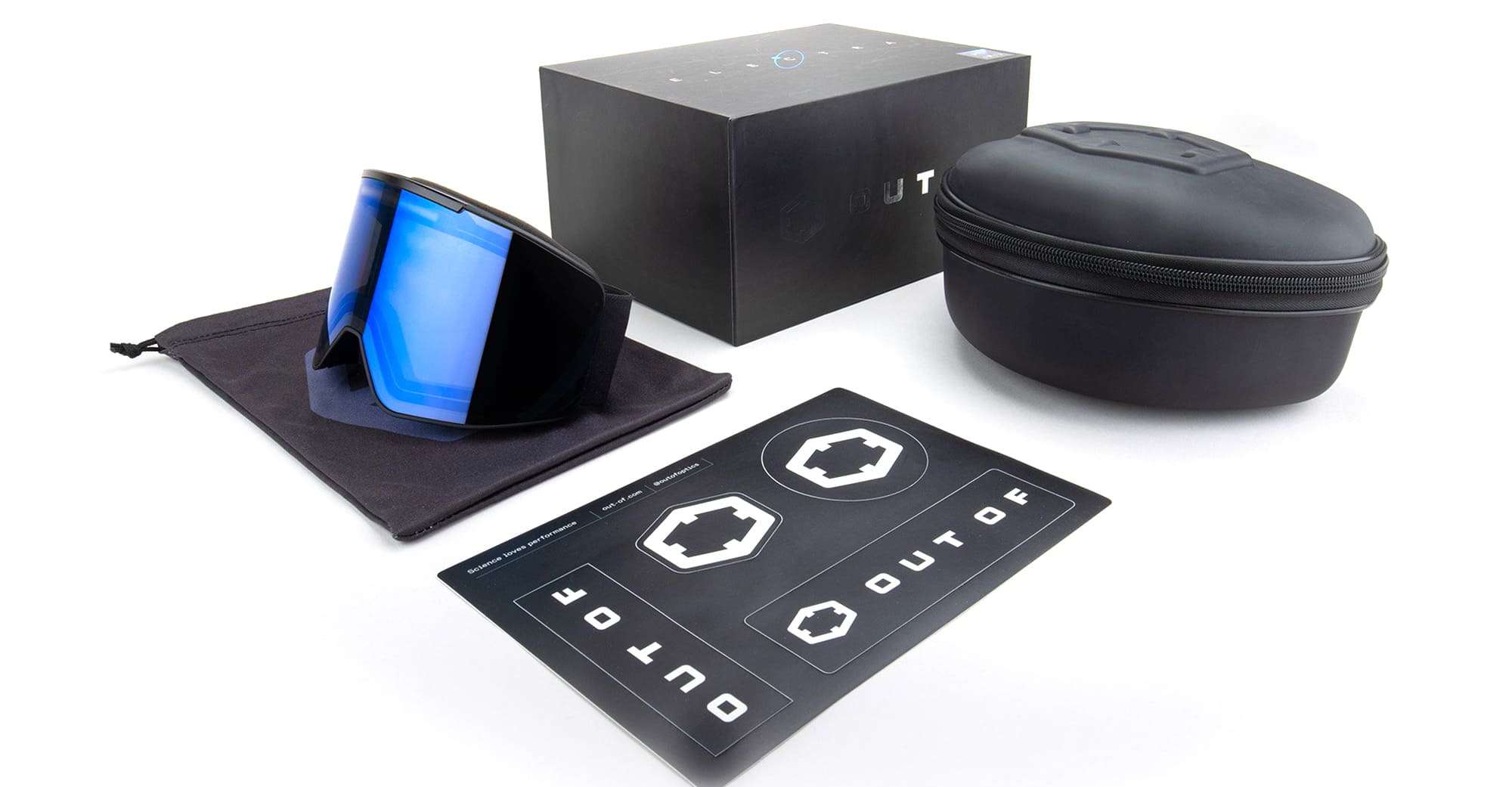 Ottica Mondello Roma - Out Of - XG140286 - ELECTRA 3 - BLACK / IRID BLUE - Acetate - shape  - Black - EYEWEAR - GOGGLES - Unisex,Uomo,Donna,Women,Men - lens  - Made In Italy