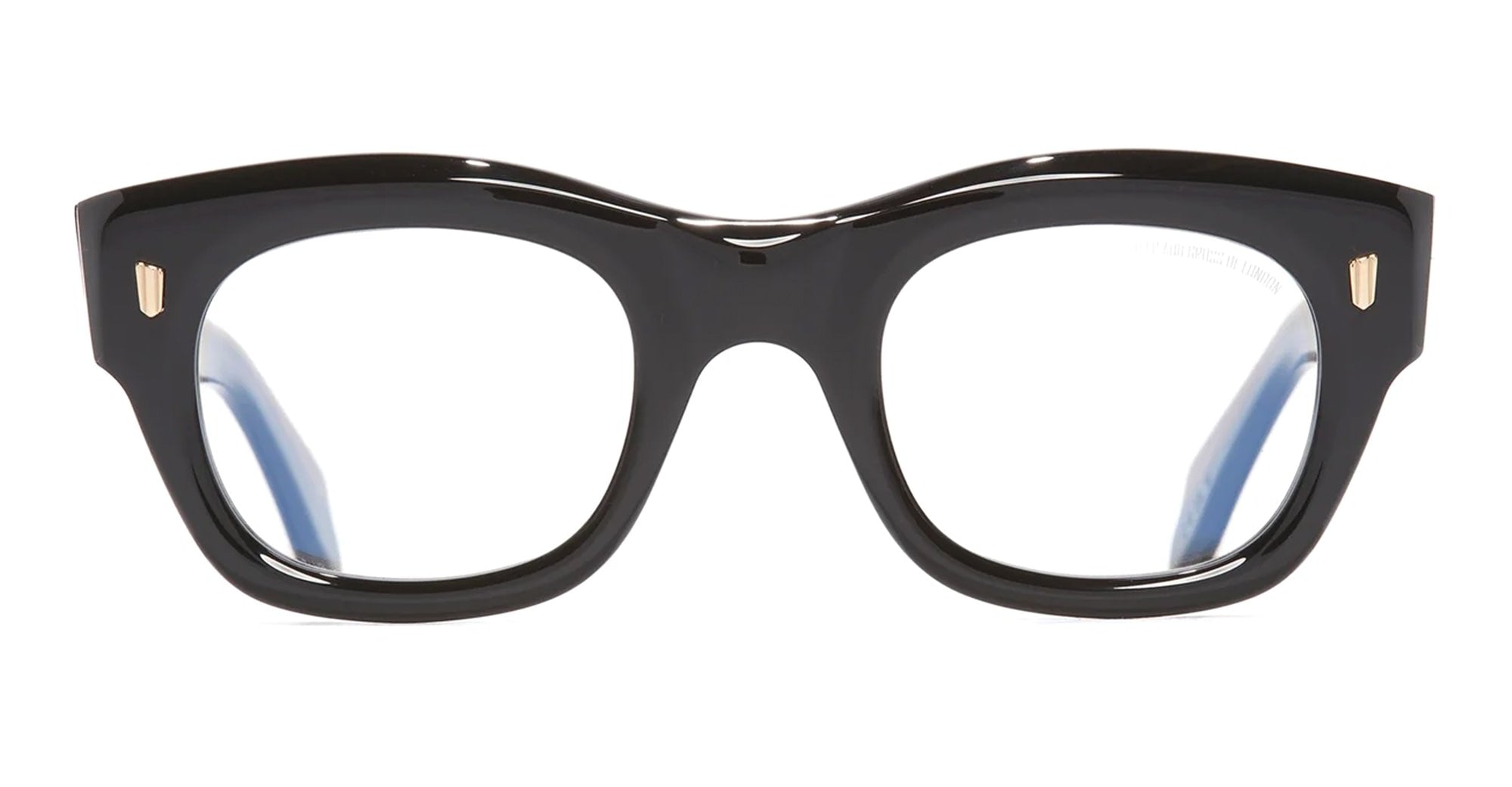 Ottica Mondello Roma - Cutler and Gross - CGOP-9261-48-01 - 9261 - BLACK RX - Acetate - shape Squared - Black - EYEWEAR - SUNGLASSES - Donna,Women - lens Clear - Made In Italy