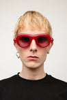 Ottica Mondello Roma - Paloceras - pebble-velvet-rouge-vx - PEBBLE - VELVET ROUGE VX - Acetate - shape Pilot - red - EYEWEAR - SUNGLASSES - Unisex,Uomo,Donna,Women,Men - lens Gradient pink - Made In China