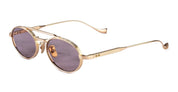 Ottica Mondello Roma - Cutler and Gross - CGST-1427-51-03 - LADBROKE 1427 - PINK GOLD - Titanium - shape Oval - rose gold - EYEWEAR - SUNGLASSES - Unisex,Uomo,Donna,Women,Men - lens Grey - Made In Japan