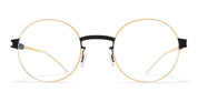 Ottica Mondello Roma - Mykita - 10090355 - LOVA - BLACK / GLOSSY GOLD RX - stainless steel - shape  - Black, gold - EYEWEAR - EYEGLASSES - Unisex,Uomo,Donna,Women,Men - lens  - Made In Germany