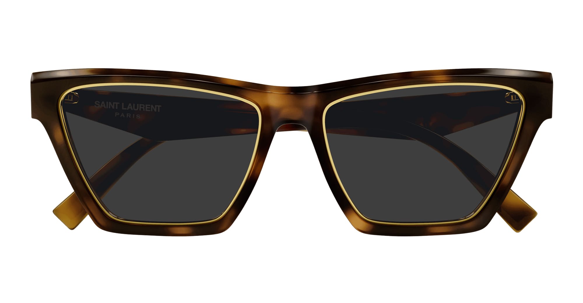 Ottica Mondello Roma - Saint Laurent - SL M103 RIM-001 - SL M103 RIM-001 - HAVANA - Acetate - shape Cat-eye - Havana - EYEWEAR - SUNGLASSES - Donna,Women - lens Grey - Made In Italy