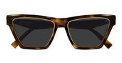 Ottica Mondello Roma - Saint Laurent - SL M103 RIM-001 - SL M103 RIM-001 - HAVANA - Acetate - shape Cat-eye - Havana - EYEWEAR - SUNGLASSES - Donna,Women - lens Grey - Made In Italy