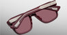 Ottica Mondello Roma - Jacques Marie Mage - JMMYV-R12 - EPOXY II: YVES - CASSIS - Acetate - shape Squared - burgundy - EYEWEAR - SUNGLASSES - Unisex,Uomo,Donna,Women,Men - lens burgundy - Made In Japan