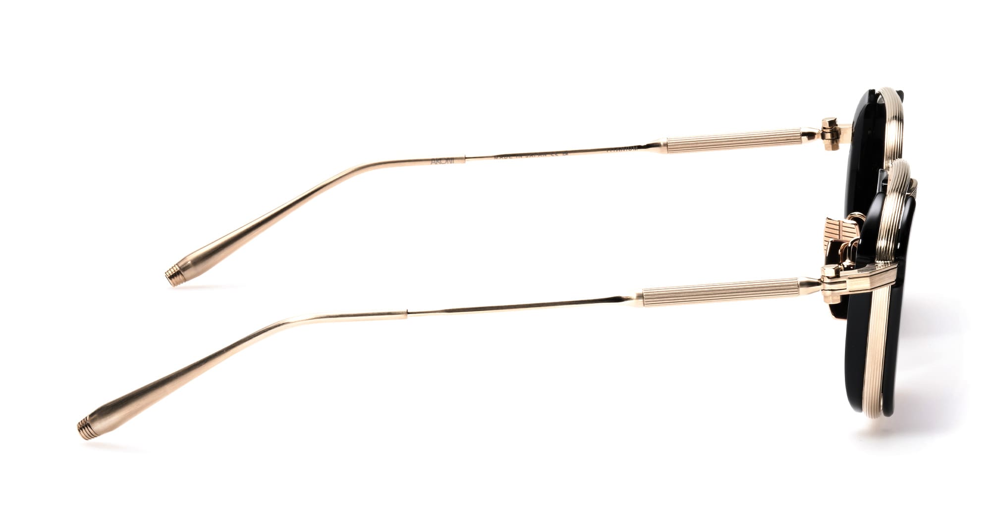 Eclipse - black / brushed 12k gold