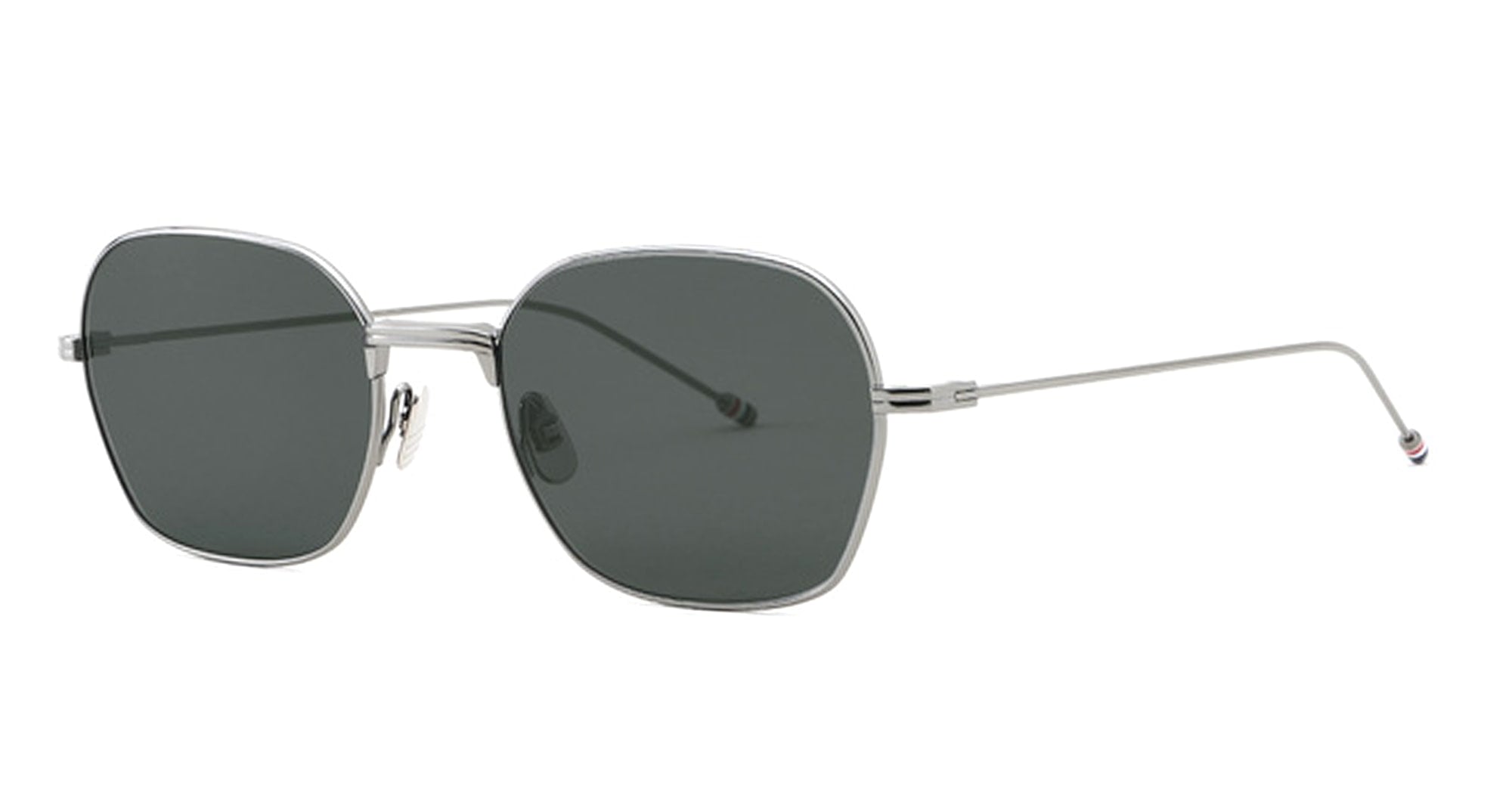 Ottica Mondello Roma - Thom Browne - UES945A-G0001-035-54 - RECTANGULAR - SILVER - Titanium - shape  - Silver - EYEWEAR - SUNGLASSES - Unisex,Uomo,Donna,Women,Men - lens  - Made In Japan