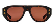 Ottica Mondello Roma - DITA - DTS741-A-03 - RHYTHX - TORTOISE / LIMITED EDITION - Acetate - shape Rectangular - Tortoise - EYEWEAR - SUNGLASSES - Unisex,Uomo,Donna,Women,Men - lens Brown - Made In Japan