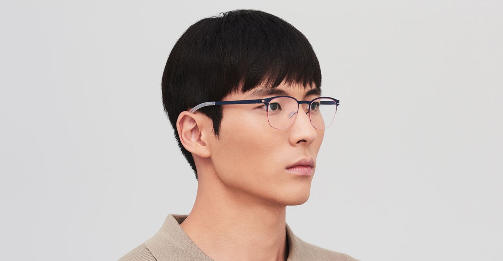 Ottica Mondello Roma - Mykita - 10066754 - NEVILLE - INDIGO / YALE BLUE RX - stainless steel - shape  - blue - EYEWEAR - EYEGLASSES - Unisex,Uomo,Donna,Women,Men - lens  - Made In Germany