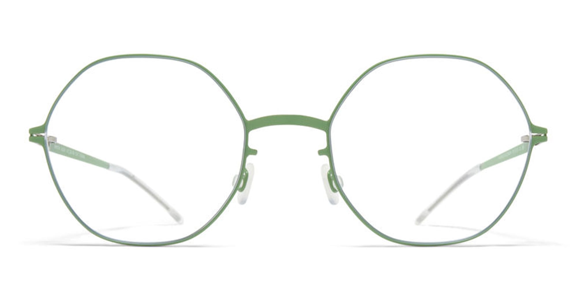  LAUREL GREEN RX - stainless steel - shape Round - green - EYEWEAR - EYEGLASSES - Unisex,Uomo,Donna,Women,Men - lens Clear - Made In Germany