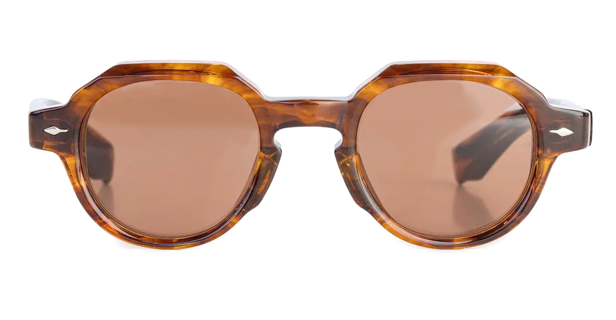 Ottica Mondello Roma - Jacques Marie Mage - JMMPZ-18P  - PONTIAN - BOURBON - Acetate - shape Panto - Havana - EYEWEAR - SUNGLASSES - Unisex,Uomo,Donna,Women,Men - lens Brown - Made In Japan