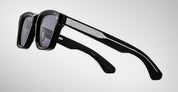 Ottica Mondello Roma - Jacques Marie Mage - JMMGU-26 - SONATA - SHADOW - Acetate - shape Squared - Black - EYEWEAR - SUNGLASSES - Unisex,Uomo,Donna,Women,Men - lens Black - Made In Japan
