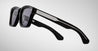 Ottica Mondello Roma - Jacques Marie Mage - JMMGU-26 - SONATA - SHADOW - Acetate - shape Squared - Black - EYEWEAR - SUNGLASSES - Unisex,Uomo,Donna,Women,Men - lens Black - Made In Japan