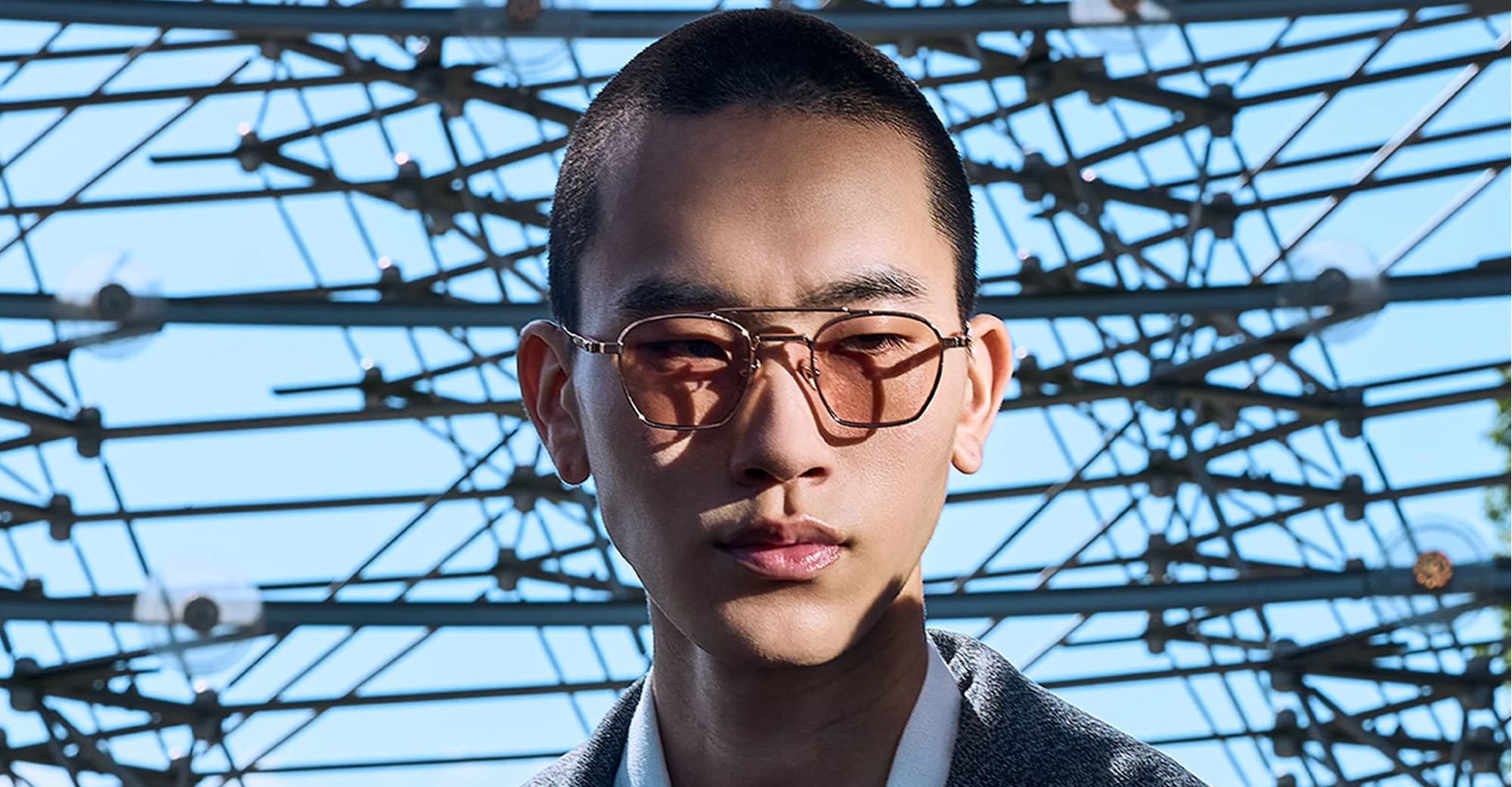 Ottica Mondello Roma - Cutler and Gross - CGST-1425-48-01 - CRANLEY 1425 - BLACK / GOLD - Titanium - shape Navigator - Black, gold - EYEWEAR - SUNGLASSES - Unisex,Uomo,Donna,Women,Men - lens Grey - Made In Japan
