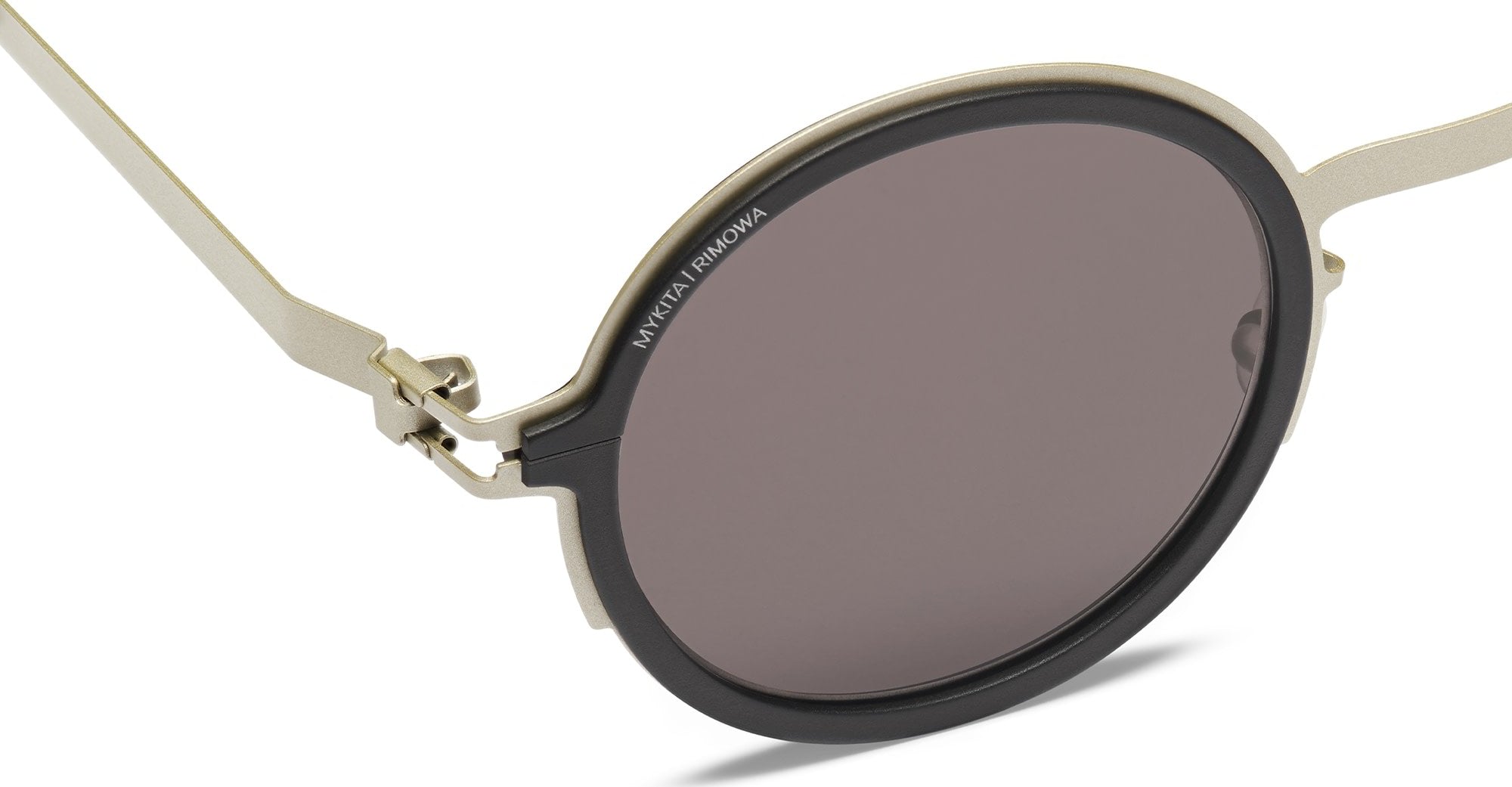 Ottica Mondello Roma - Mykita - 10300639 - MR007 AL3 - Titan / Black /  Brown Lens - stainless steel - shape  - Black, Grey - EYEWEAR - SUNGLASSES - Unisex,Uomo,Donna,Women,Men - lens  - Made In Germany