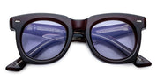 Ottica Mondello Roma - Jacques Marie Mage - JMMAV-14N - AVA - CHERRY - Acetate - shape Round - red - EYEWEAR - SUNGLASSES - Unisex,Uomo,Donna,Women,Men - lens lavender - Made In Japan
