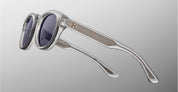 Ottica Mondello Roma - Jacques Marie Mage - JMMJH-15Z - DR. DREAM - SULFUR - Acetate - shape Panto - transparent beige - EYEWEAR - SUNGLASSES - Unisex,Uomo,Donna,Women,Men - lens Grey - Made In Japan