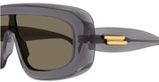Ottica Mondello Roma - Bottega Veneta - BV1281S-003 - BV1281S-003 - GREY - Acetate - shape  - grey - EYEWEAR - SUNGLASSES - Unisex,Uomo,Donna,Women,Men - lens  - Made In Japan