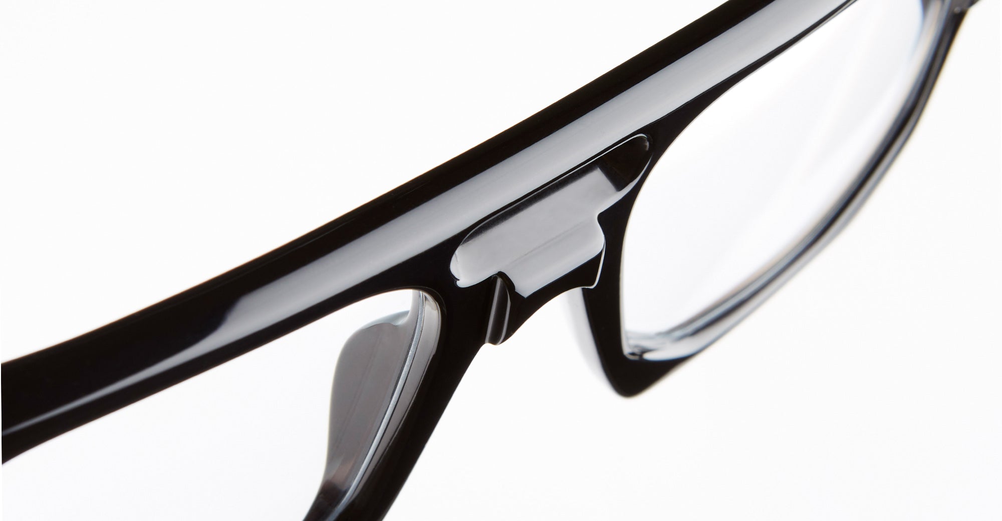 Ottica Mondello Roma - Kuboraum - KROK33BS000000OP - MASK K33 - BLACK SHINE RX - Acetate - shape Navigator - Black - EYEWEAR - EYEGLASSES - Unisex,Uomo,Donna,Women,Men - lens Clear - Made In Italy