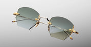 Ottica Mondello Roma - Jacques Marie Mage - JMMOA-12S - OATMAN - ELECTRUM - Titanium - shape  - Gold - EYEWEAR - SUNGLASSES - Unisex,Uomo,Donna,Women,Men - lens  - Made In Japan