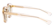 Ottica Mondello Roma - Max Pittion - MXPL-016G  - LE CAGOT - DUSTY CHAMPAGNE / GREEN LENS - Acetate - shape Round - Champagne - EYEWEAR - SUNGLASSES - Unisex,Uomo,Donna,Women,Men - lens Green - Made In Japan