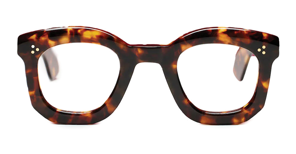 Ottica Mondello Roma - Max Pittion - MXPL-008E - POLITICIAN 44 X 25  - DARK TORTOISE RX - Acetate - shape Round - Tortoise - EYEWEAR - EYEGLASSES - Unisex,Uomo,Donna,Women,Men - lens Clear - Made In Japan