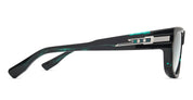 Ottica Mondello Roma - DITA - DTS753-A-01 - PRIDM -  STORM SWIRL / SILVER / GREEN - Acetate - shape Rectangular - Black - EYEWEAR - SUNGLASSES - Unisex,Uomo,Donna,Women,Men - lens Gradient green - Made In Japan