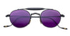 Ottica Mondello Roma - Jacques Marie Mage - JMMDS-17D - DASAN - SPIDER - Titanium - shape Aviator - Black - EYEWEAR - SUNGLASSES - Unisex,Uomo,Donna,Women,Men - lens purple - Made In Japan