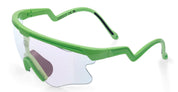 Ottica Mondello Roma - Alba Optics - 8050054518442 - DELTA LEI - PISTACHIO / VZUM F-LENS FIRE - Tr90 - shape Mask - green - EYEWEAR - SUNGLASSES - Unisex,Uomo,Donna,Women,Men - lens red - Made In Italy