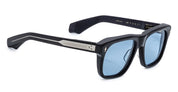 Ottica Mondello Roma - Jacques Marie Mage - JMMYV-K5 - YVES - OBSURE - Acetate - shape Squared - Black - EYEWEAR - SUNGLASSES - Unisex,Uomo,Donna,Women,Men - lens Blue - Made In Japan