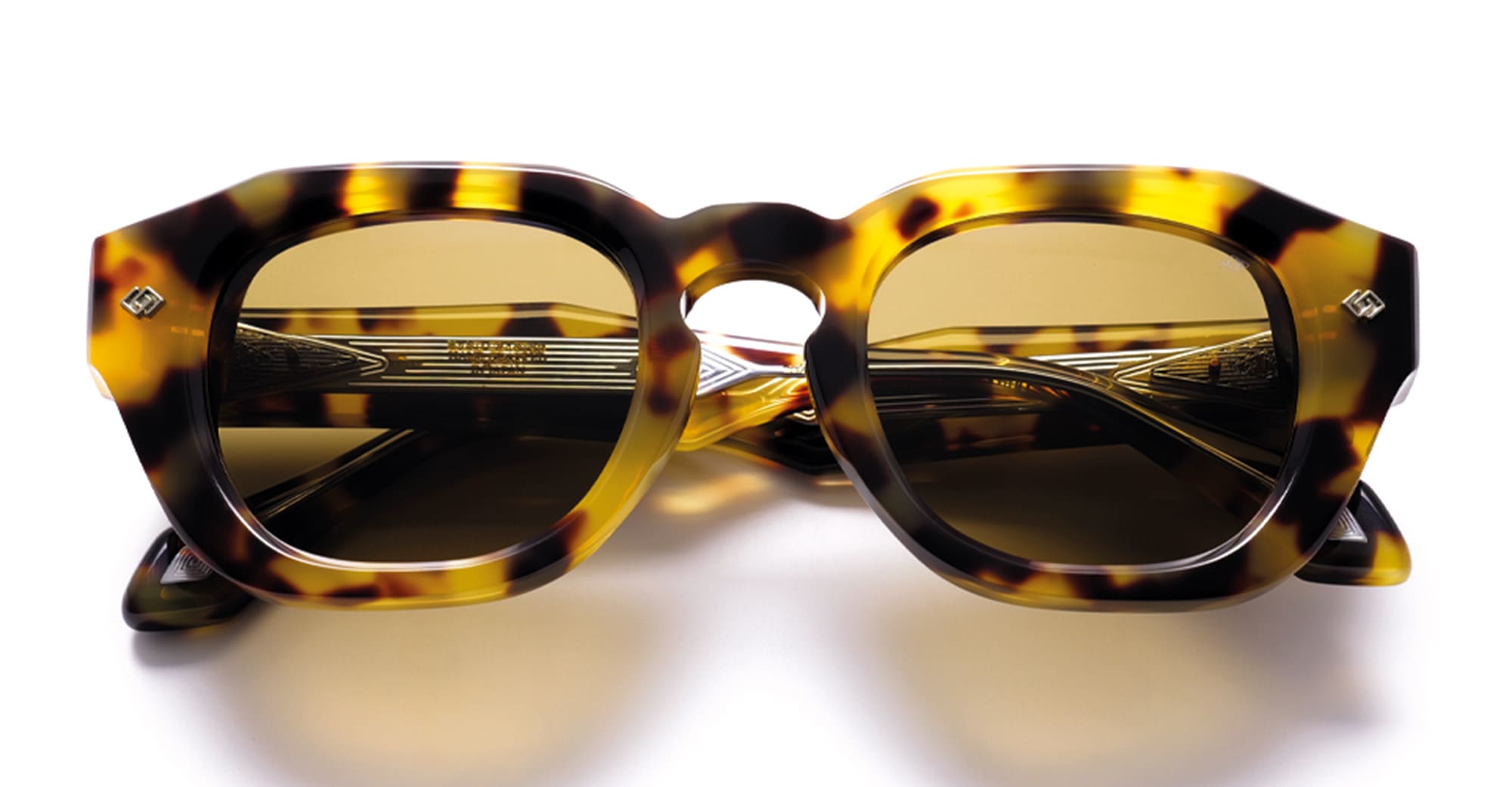 Ottica Mondello Roma - Daizo - A-SD001-L1-VB01 - LUDO - leopard / vintage brown lens - Acetate - shape Oval - Havana - EYEWEAR - SUNGLASSES - Unisex,Uomo,Donna,Women,Men - lens Brown - Made In Japan