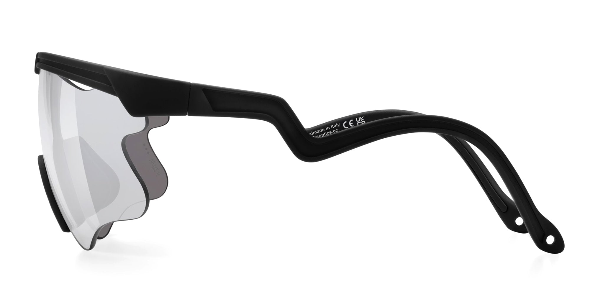 Ottica Mondello Roma - Alba Optics - 8050054518800 - DELTA LEI - BLACK / VZUM SUPER ALU - Tr90 - shape Mask - Black - EYEWEAR - SUNGLASSES - Unisex,Uomo,Donna,Women,Men - lens Grey - Made In Italy