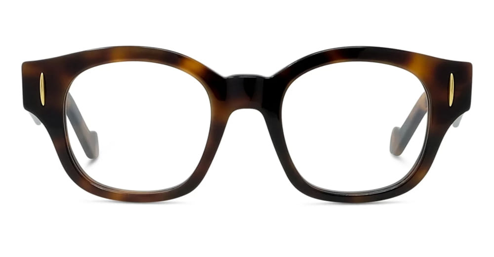 Ottica Mondello Roma - Loewe - LW50096I47052 - LW50096I - HAVANA RX - Acetate - shape Round - Havana - EYEWEAR - EYEGLASSES - Donna,Women - lens Clear - Made In Italy