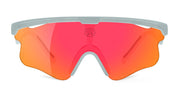 Ottica Mondello Roma - Alba Optics - 8050054518459 - DELTA LEI - ICE / VZUM F-LENS FIRE - Tr90 - shape Mask - grey - EYEWEAR - SUNGLASSES - Unisex,Uomo,Donna,Women,Men - lens red - Made In Italy