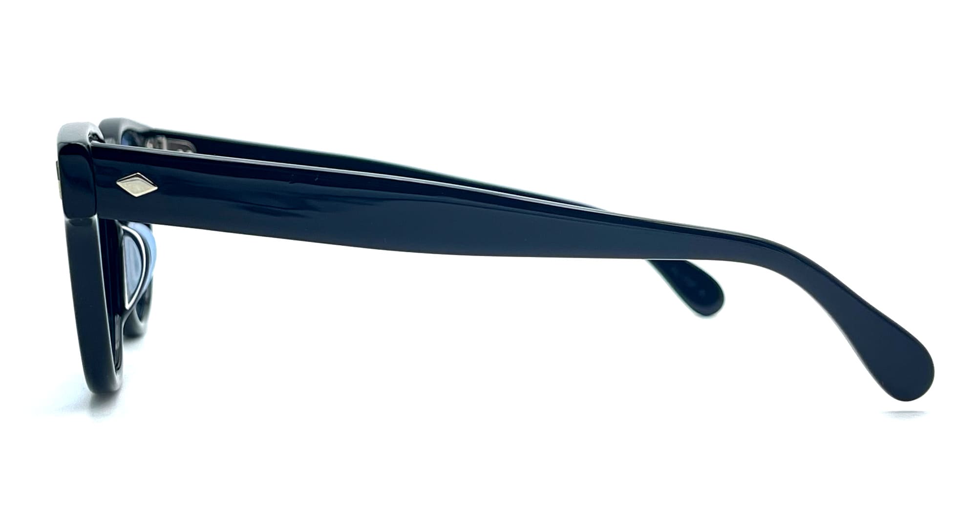Julius Tart Bryan 48x23 - black / blue lens – Mondello 1962