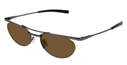 Ottica Mondello Roma - Saint Laurent - SL 862-003 - SL 862-003 - GUNMETAL / BROWN LENS - Acetate - shape Oval - grey - EYEWEAR - SUNGLASSES - Donna,Women - lens Brown - Made In Italy
