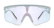 Ottica Mondello Roma - Alba Optics - 8050054518428 - DELTA - ICE / VZUM F-LENS FIRE - Tr90 - shape Mask - grey - EYEWEAR - SUNGLASSES - Unisex,Uomo,Donna,Women,Men - lens red - Made In Italy