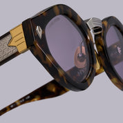 Ottica Mondello Roma - T HENRI - HCJ002 - HYDRA - JAGUAR - Acetate, titanium - shape  - Havana - EYEWEAR - SUNGLASSES - Donna,Women - lens  - Made In Japan