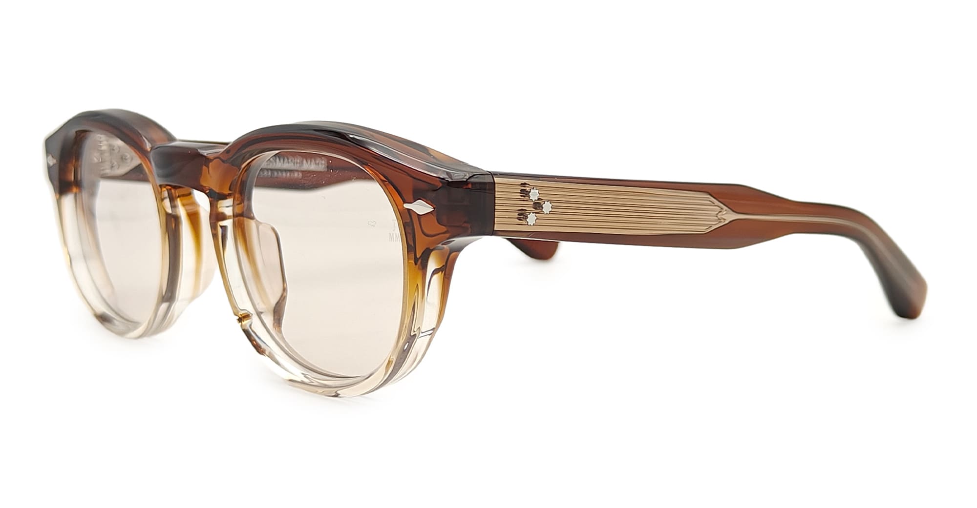 Ottica Mondello Roma - Jacques Marie Mage - JMMRFSRX-9D - EIKO - HICKORY FADE RX - Acetate - shape  - brown - EYEWEAR - EYEGLASSES - Unisex,Uomo,Donna,Women,Men - lens  - Made In Japan