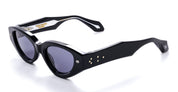 Ottica Mondello Roma - Daizo - A-NC001e-B1-AG01 - ALICE - BLACK / 18k gold - Acetate - shape Cat-eye - brown - EYEWEAR - SUNGLASSES - Unisex,Uomo,Donna,Women,Men - lens Grey - Made In Japan
