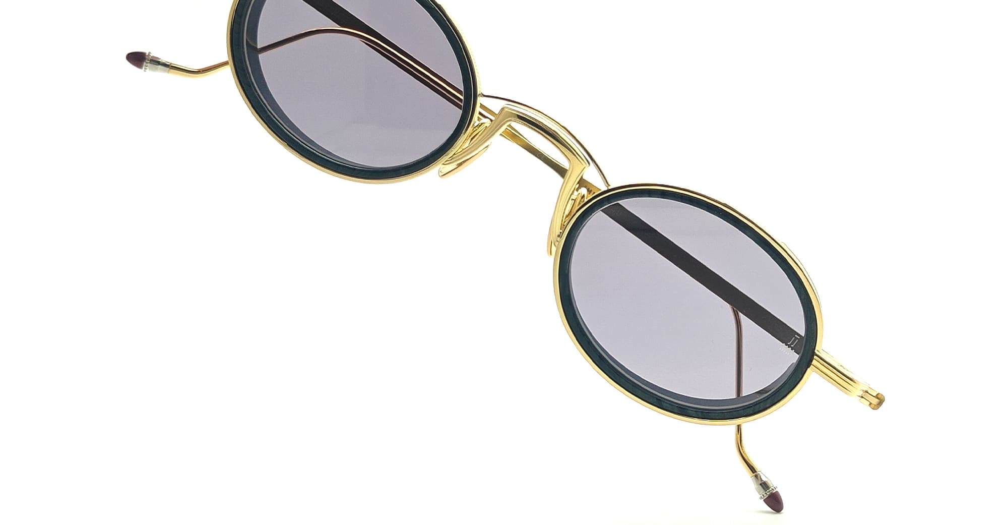 Ottica Mondello Roma - Jacques Marie Mage - JMMVD-14U - VARDA - EBONY - Titanium - shape Oval -  - EYEWEAR - SUNGLASSES - Uomo,Men - lens  - Made In Japan